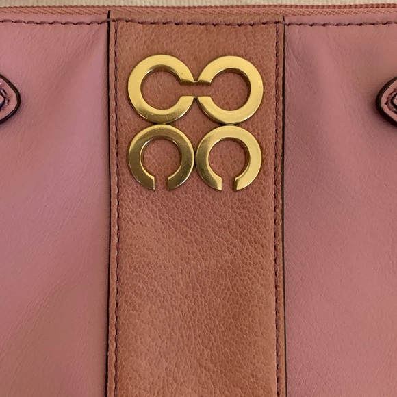 Coach Pink Leather Purse/Wristlet - Picture 5 of 7